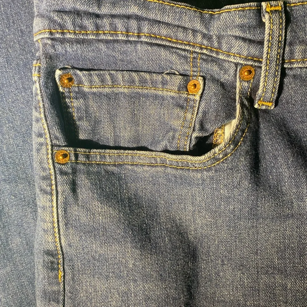 Levi's Men's Strauss & CO  505 Stretch Leg Jeans in Dark Blue Size W 40 L 34